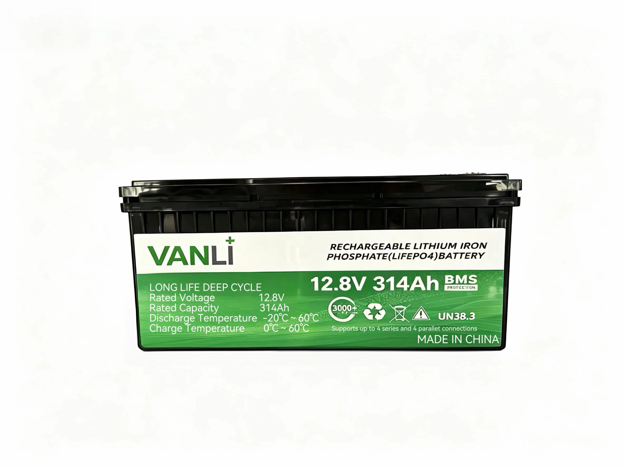Vanli-12.8V314 12.8V314Ahリン酸鉄リチウム電池